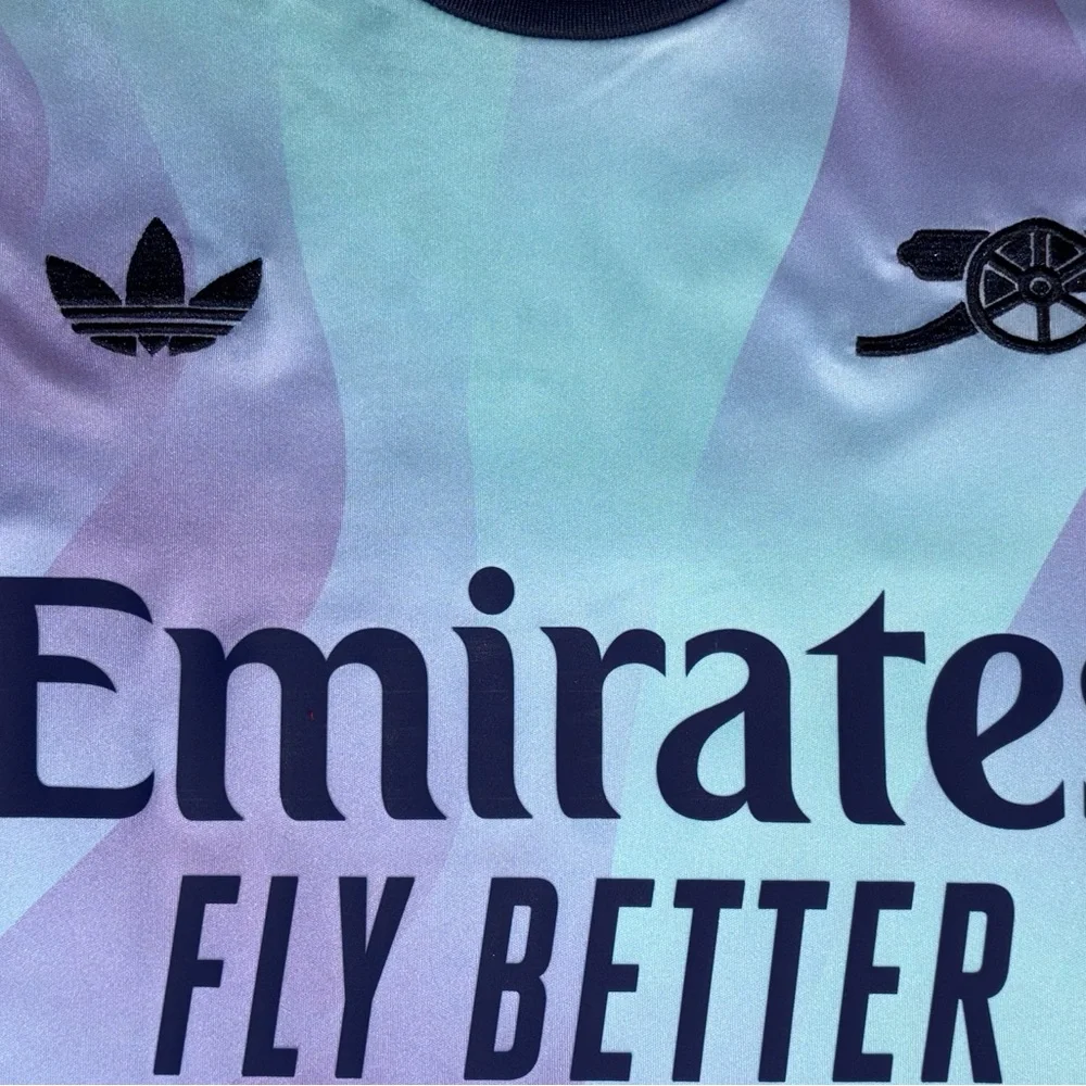 Ødegaard #8 Jersey m-xl blue purple odegaard 2025 third - Picture 4 of 4